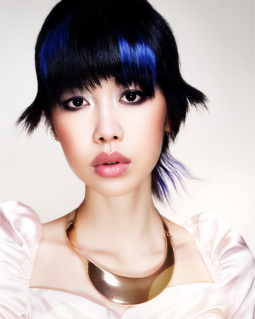 Black and Blue Fringe - Danny Malone - BHA Northern Ireland Hairdresser of the Year 2026 Finalist Collection